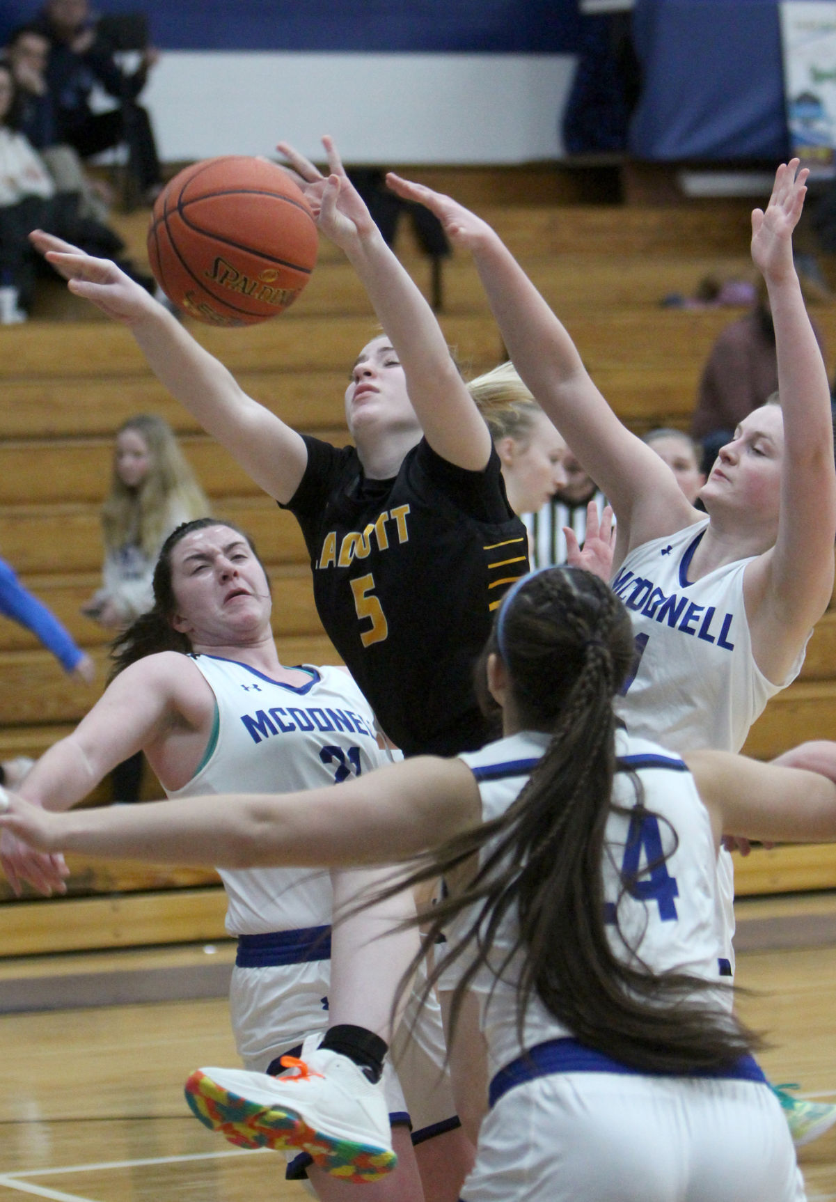 Cadott at McDonell girls basketball 1-11-22